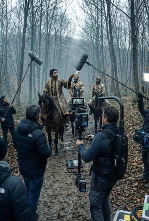 كواليس تصوير مسلسل ألف ليلة وليلة