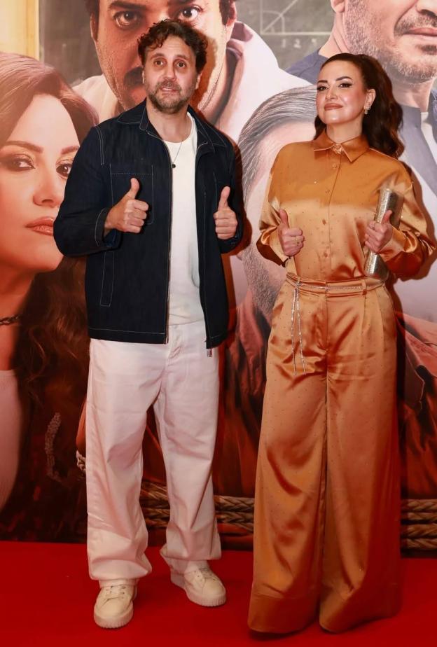 هشام ماجد وريهام عبد الغفور