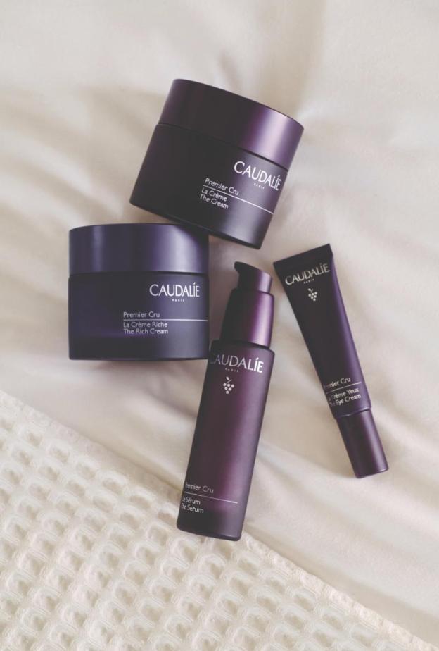 مجموعة Premier Cru من Caudalie: علاج التجاعيد والبقع الداكنة واستعادة امتلاء البشرة