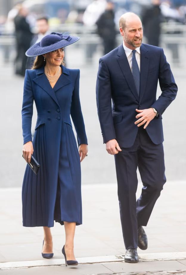 كيت والأمير ويليام إلى الملك تشارلز والملكة كاميلا للاحتفال بالكومنولث في دير وستمنستر