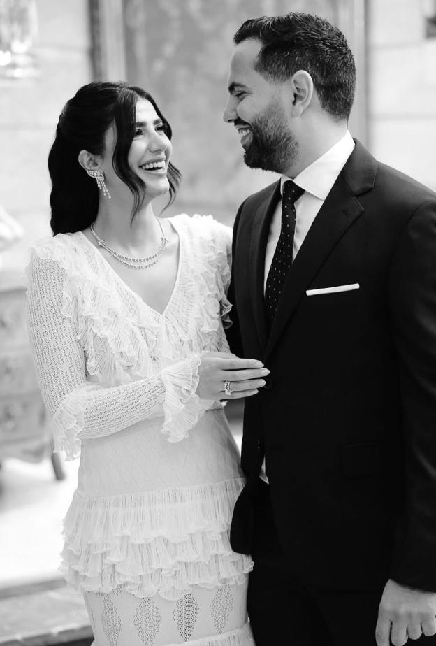 ريم سامي عقدت قرانها في مارس 2024