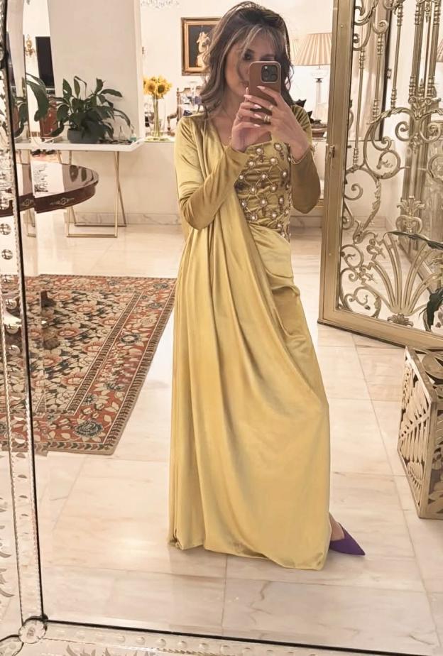 اسيل الرويشد خلال حفل الخطوبة