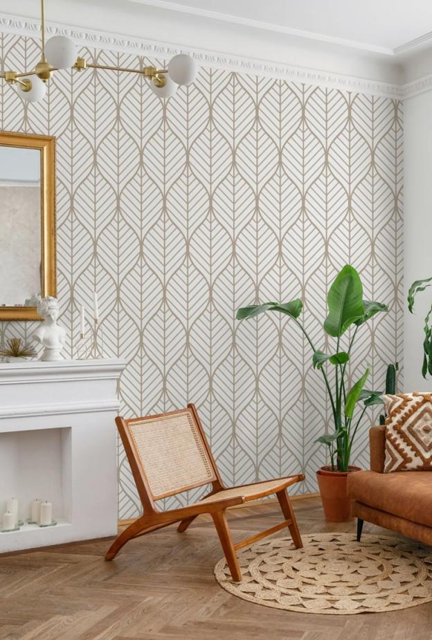 الاختيار ما بين ورق الجدران والطلاء يعتمد على طبيعة المساحة والنتيجة الجمالية المطلوبة