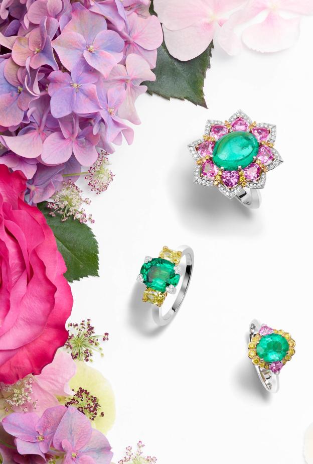 خواتم من مجموعة Caroline's Garden