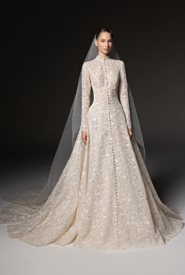 فستان زفاف لخريف 2026 من جورج حبيقة