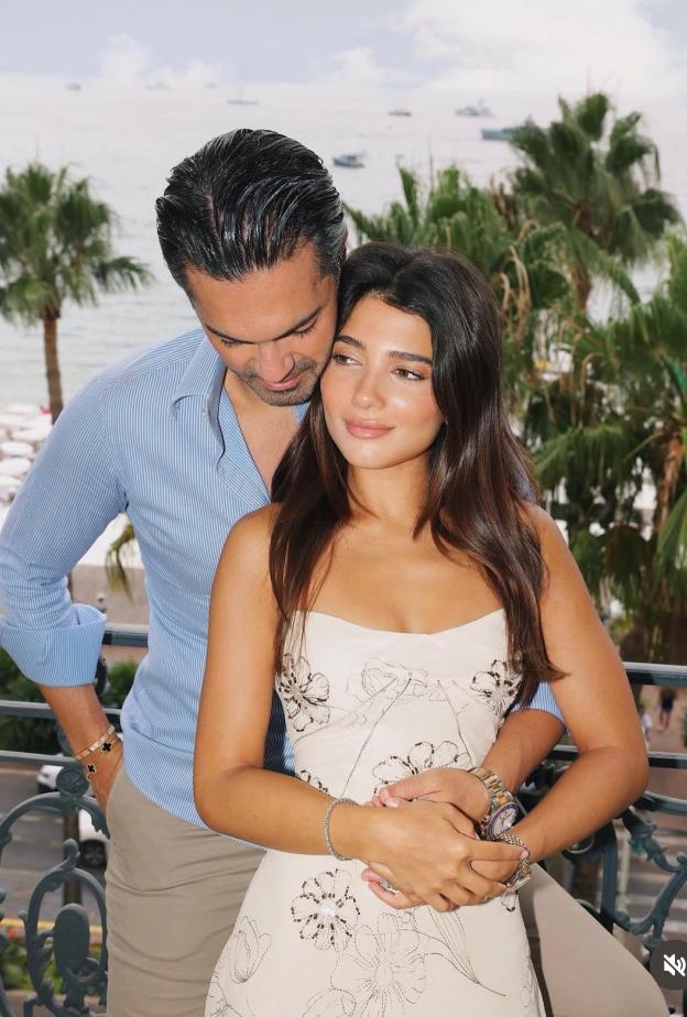 نارين وزوجها