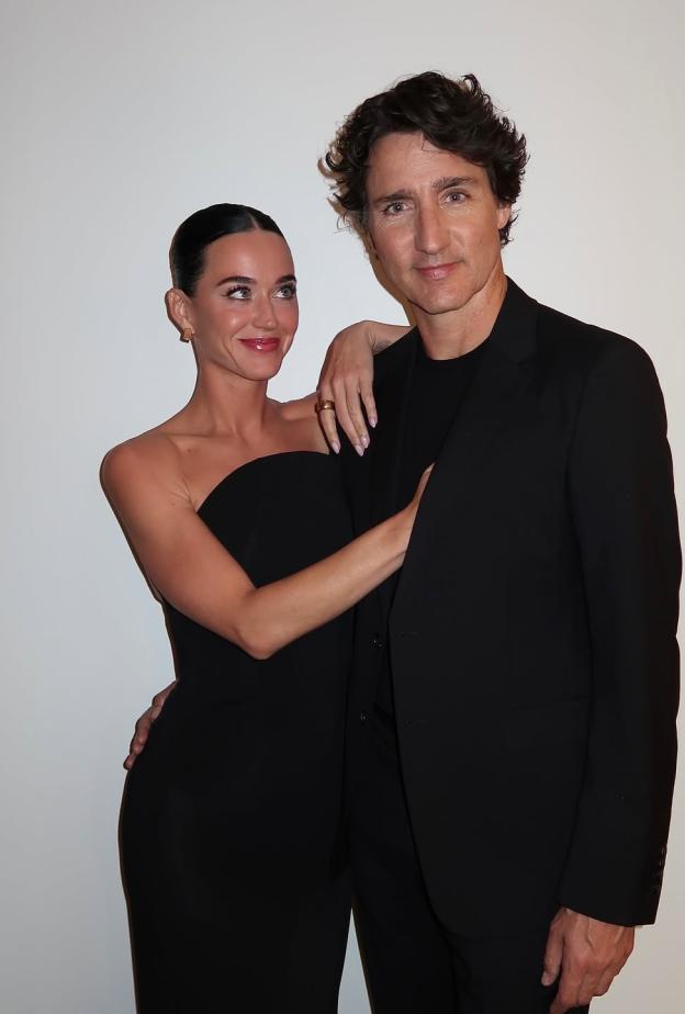 كاتي بيري وجاستن ترودو