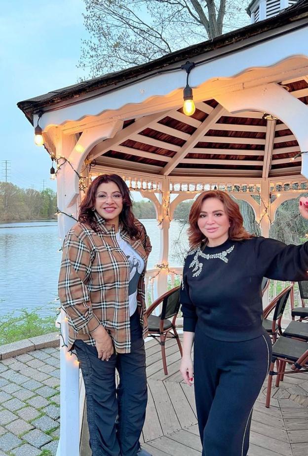 هالة صدقي وإلهام شاهين