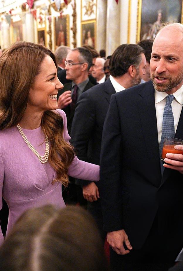 شاهدي عفوية كيت ميدلتون والأمير ويليام