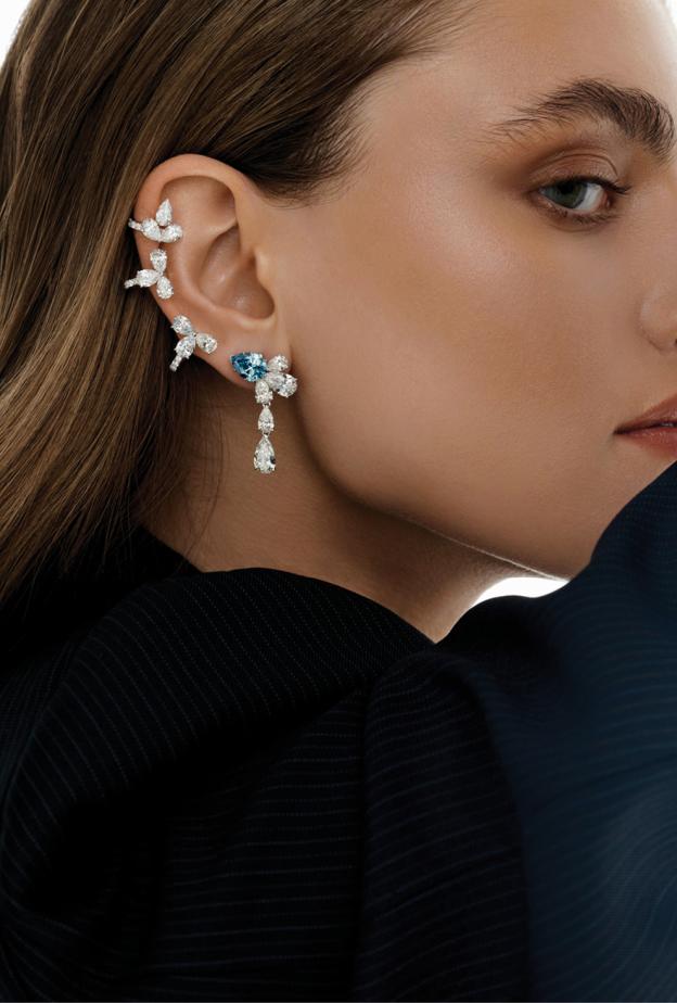 أقراط أذن من ‏SUZANNE CODE JEWELRY