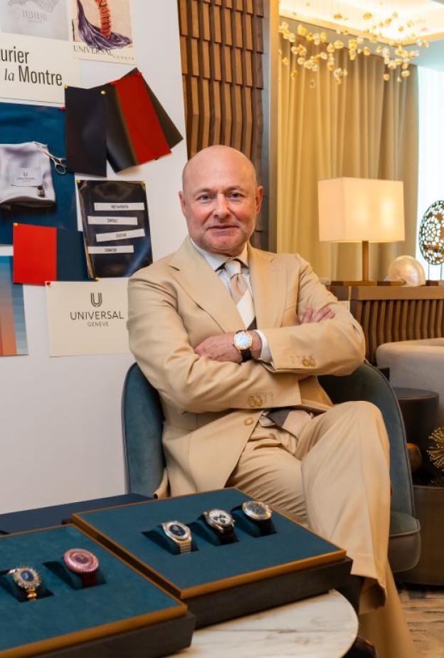 الرئيس التنفيذي جورج كيرن يزور دبي في أول حضور لعلامة Universal Genève في الشرق الأوسط
