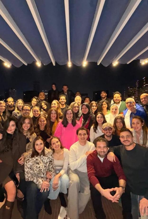 حضور حفل عيد ميلاد إيمي سمير غانم