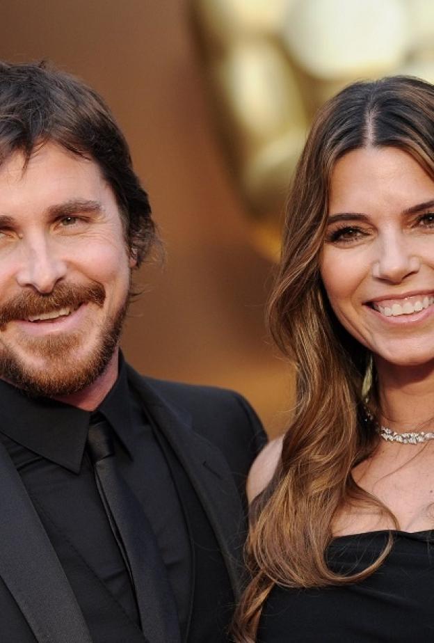 كريستيان بيل وزوجته