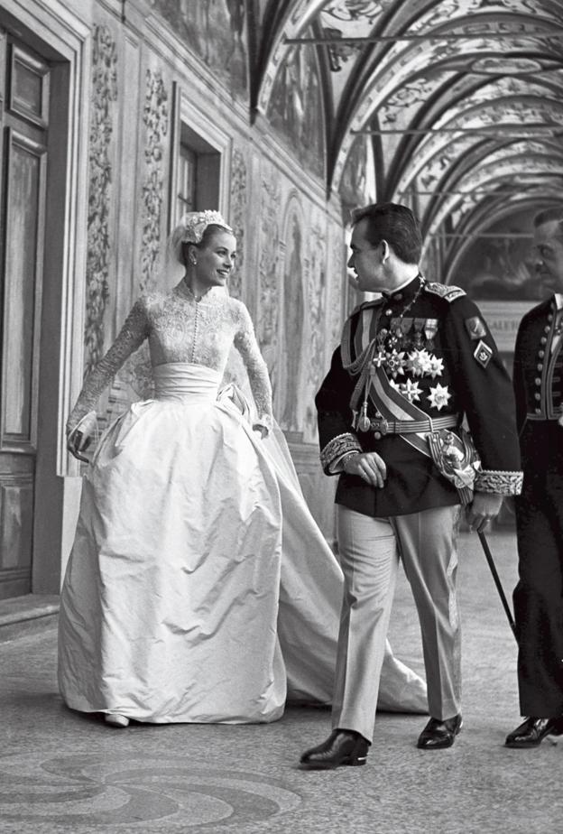 غريس كيلي Grace Kelly ورينيه الثالث Rainier III