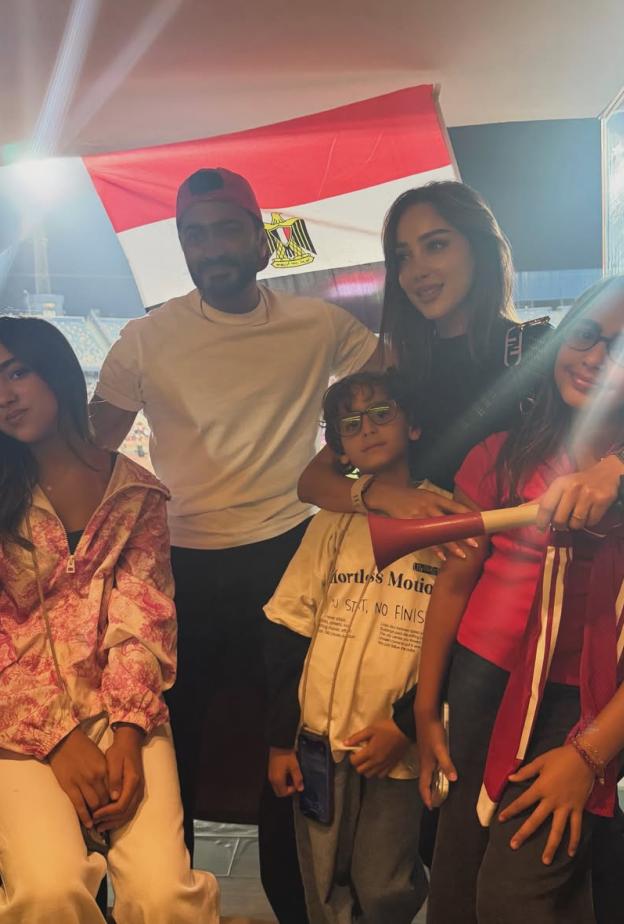 اجتماع عائلي لـ تامر حسني وأسرته في عيد الأضحى 2026