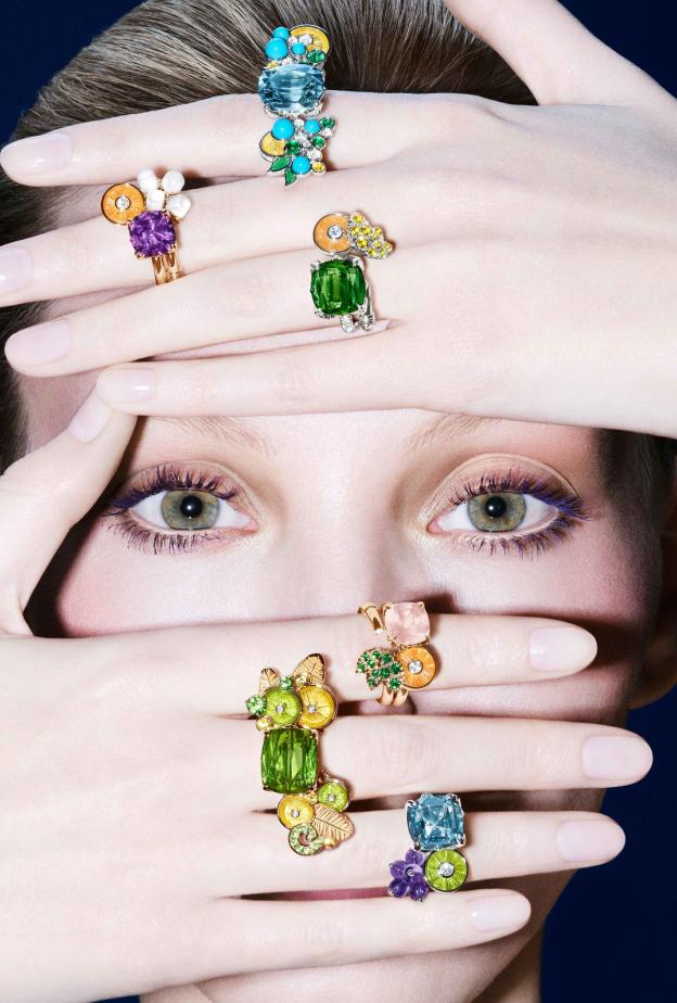 براعة دار  Piaget  في نحت الأحجار وتنسيقها داخل التصاميم