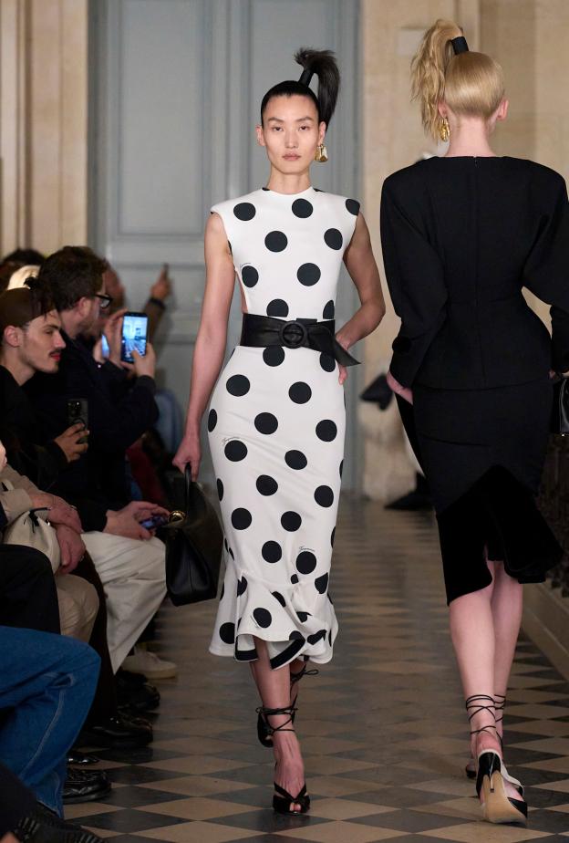 فستان بولكا دوت من ‏Jacquemus