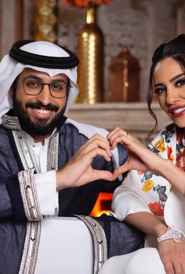 خالد صقر وإلهام علي