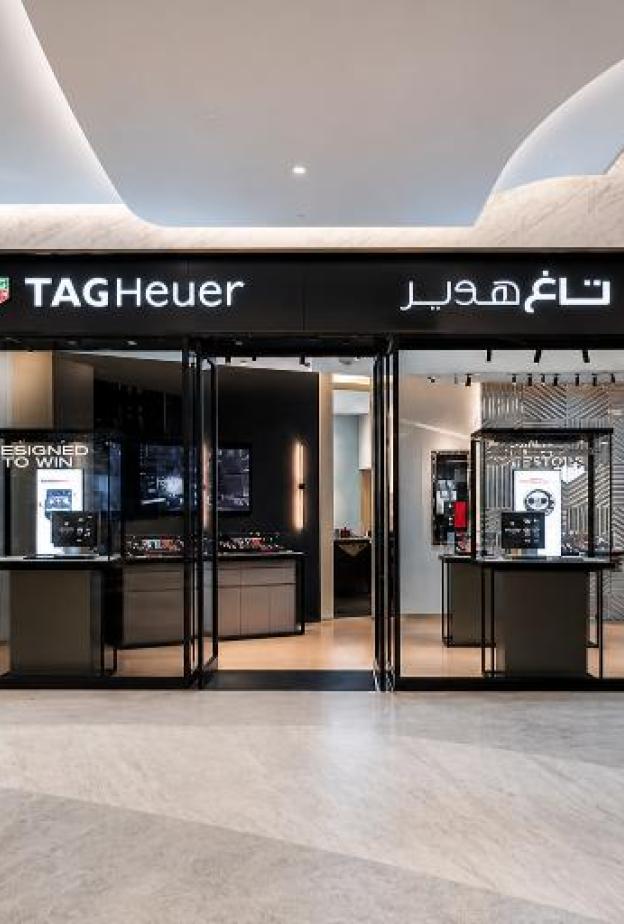 TAG Heuer  تفتتح بوتيكها الجديد في المملكة سنتر بالرياض