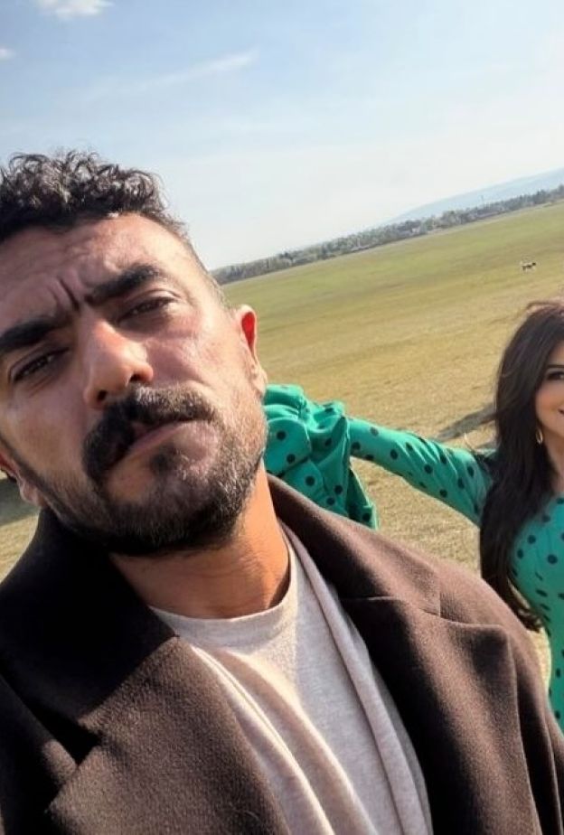 مي عمر وأحمد العوضي