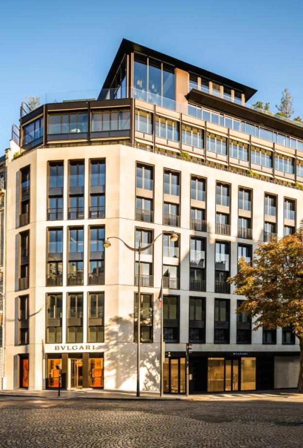 فندق بولغري باريس Bvlgari Hotel Paris ينال لقب قصر Palace تقديرا لتميّزه في الضيافة الفاخرة