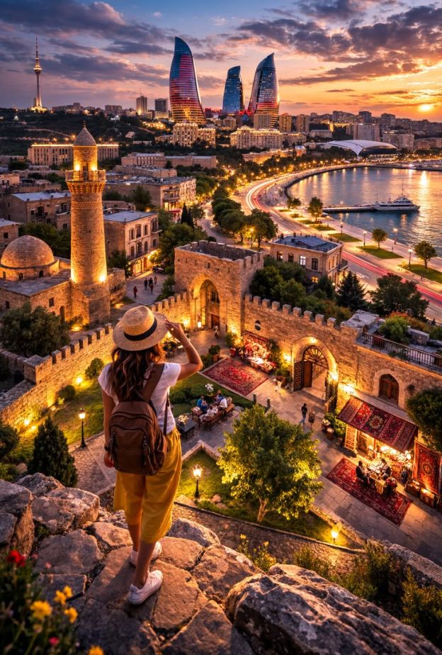 أفخم منتجعات أذربيجان المطلة على بحر قزوين