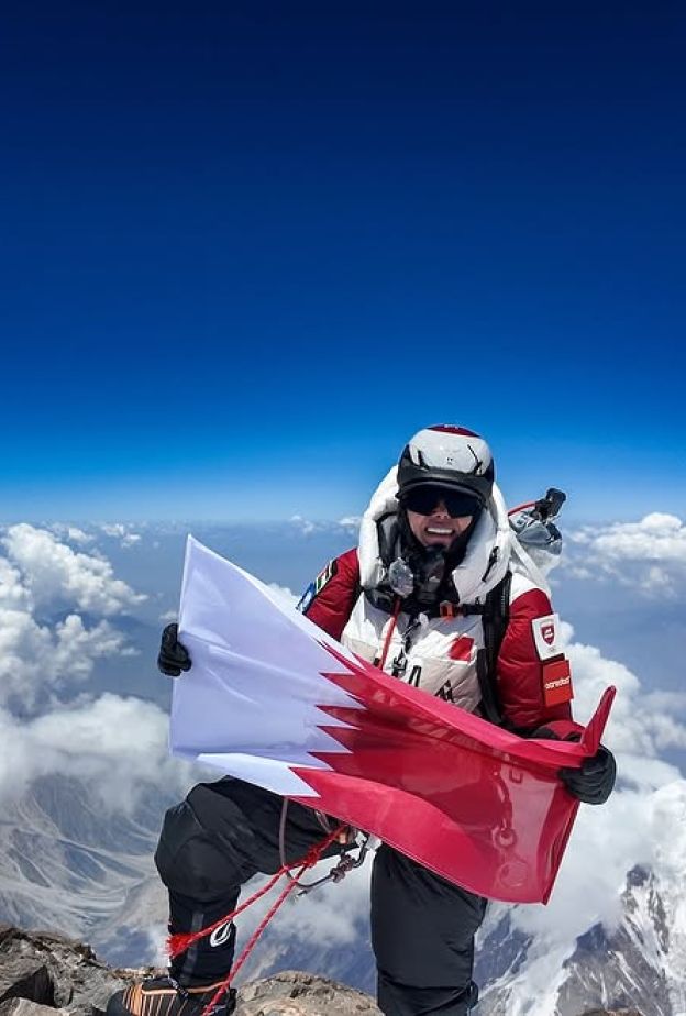 الشيخة أسماء آل ثاني تصعد قمة غاشربروم 2 وتكمل قمتها الحادية عشرة فوق 8 آلاف متر