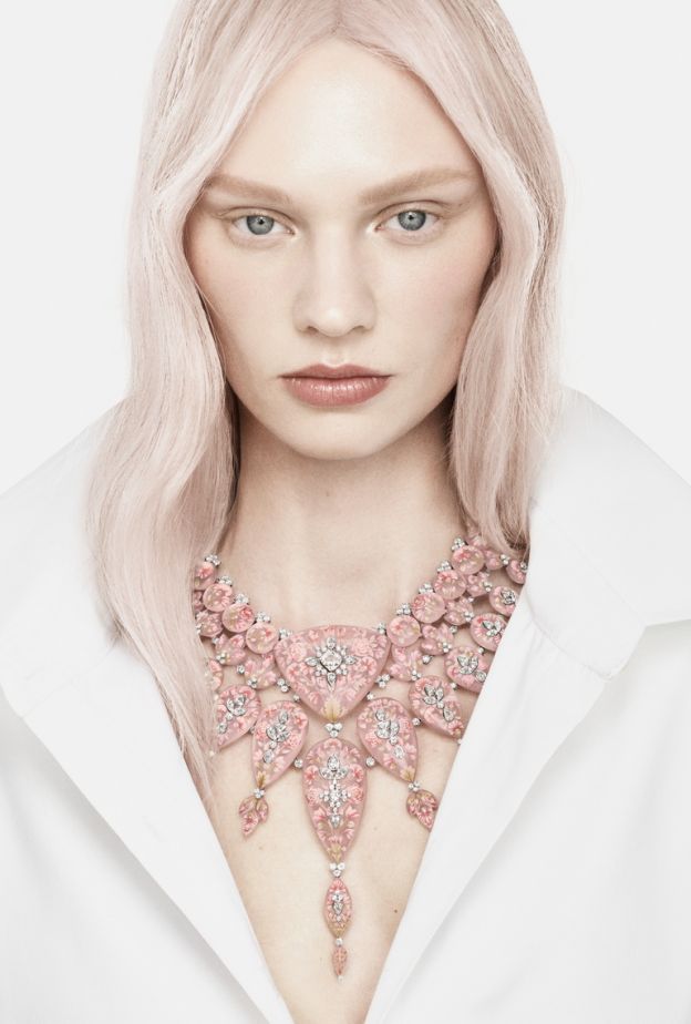 BOUCHERON - HUMAN BEING - CB26 - NECKLACE - QUARTZ ROSE
