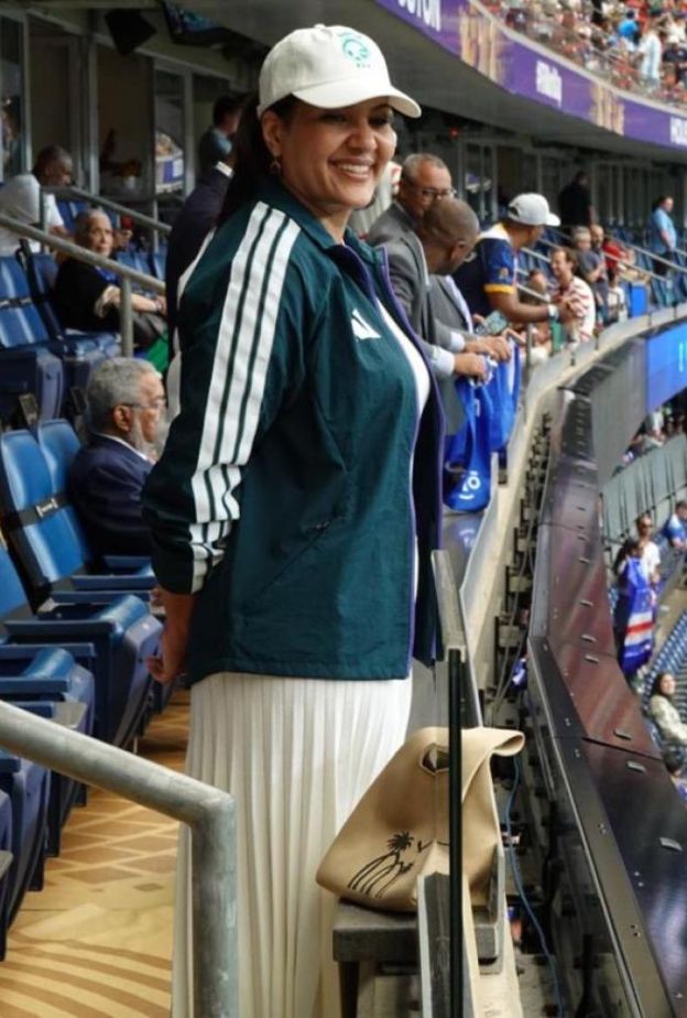 صاحبة السمو الملكي الأميرة ريما بنت بندر في مدرجات كأس العالم 2026 بإطلالة من العلامة السعودية “Kayanee”