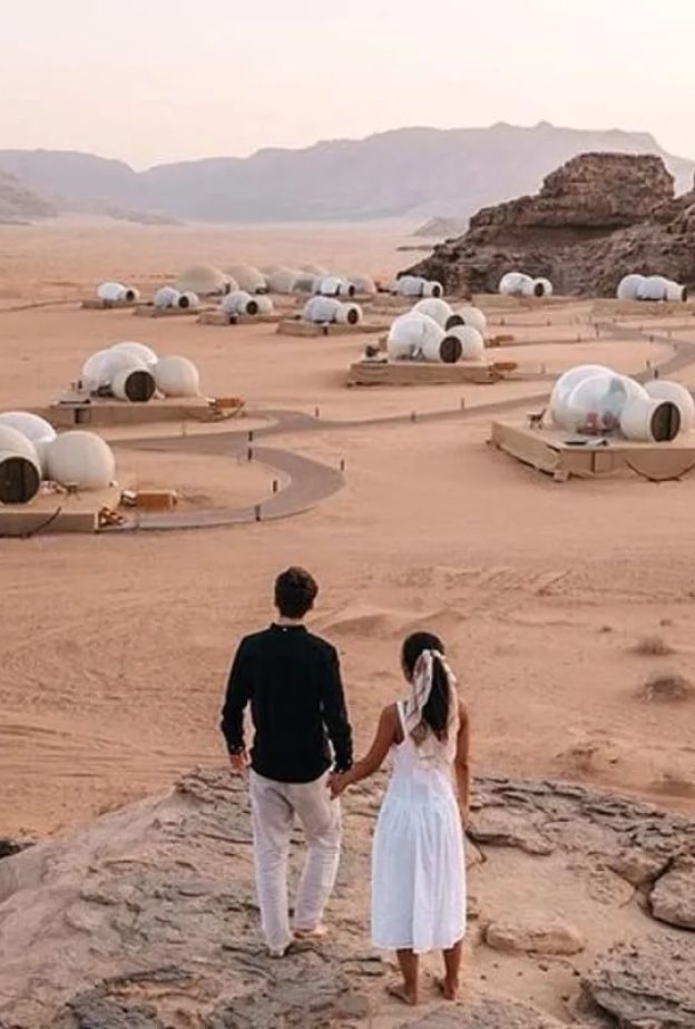 وادي رم Wadi Rum، الأردن (الشرق الأوسط وآسيا الوسطى)