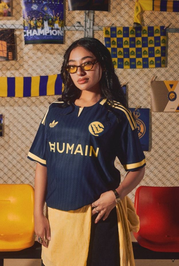 أديداس ونادي النصر يطلقان الطقم الاحتياطي لموسم 2026/2027 المستوحى من الفضاء اللا محدود للرياض