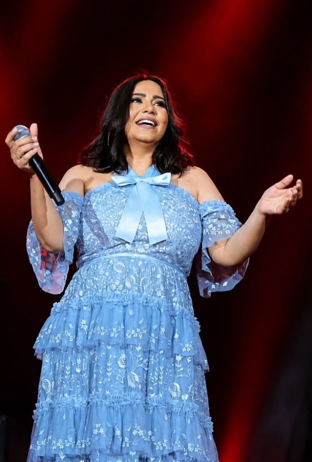 شيرين عبد الوهاب في الساحل الشمالي