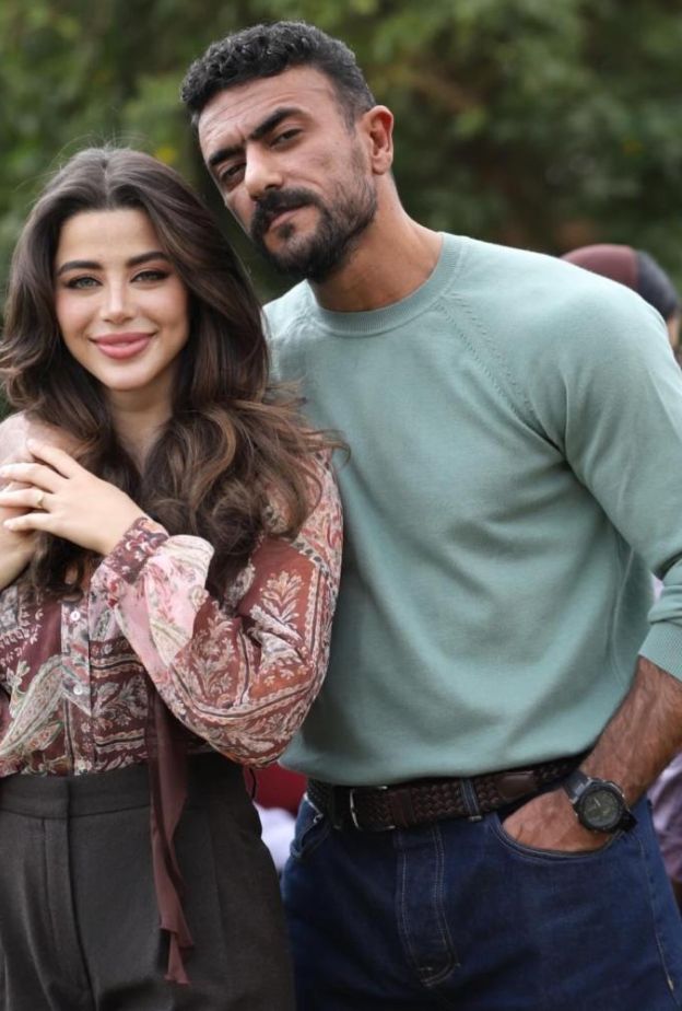 يارا السكري وأحمد العوضي