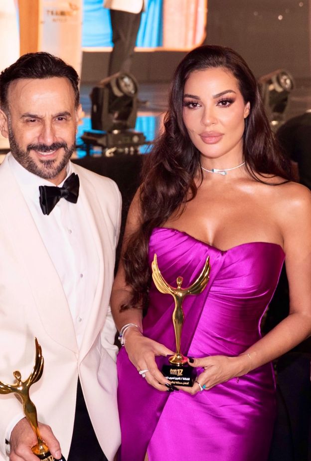 نادين نجيم وقصي خولي