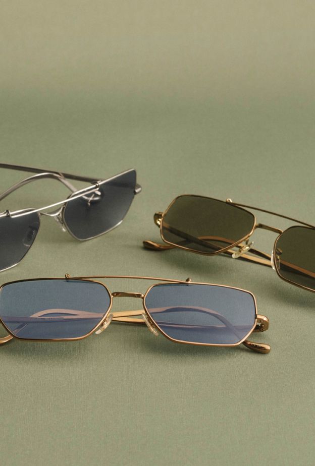 JIL SANDER تطلق مجموعتها الثانية من النظارات الشمسية بالتعاون مع OLIVER PEOPLES