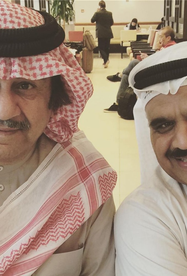 داوود حسين مع عبد الحسين عبد الرضا