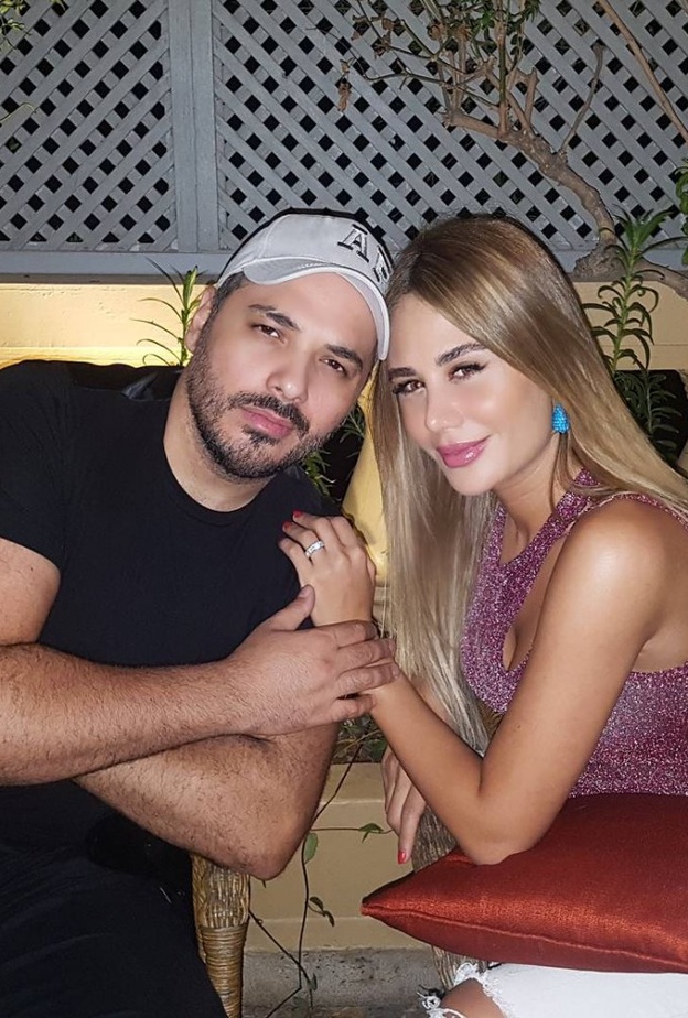 رامي عياش وزوجته