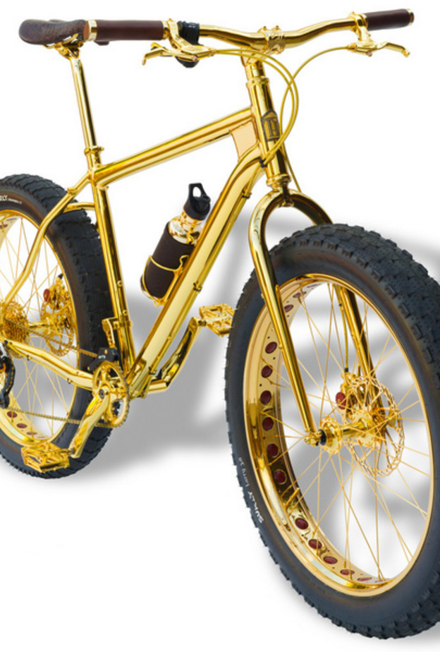 أغلى دراجة هوائية في العالم من الذهب الخالص!