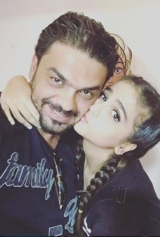 محمد الترك وابنته حلا