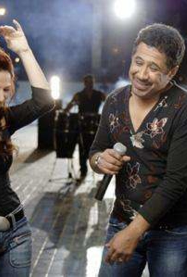 ديانا حداد والشاب خالد