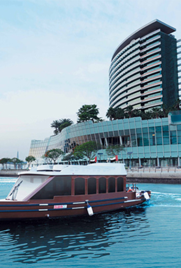 عبرة دبي التراثية المكيفة والصديقة للبيئة