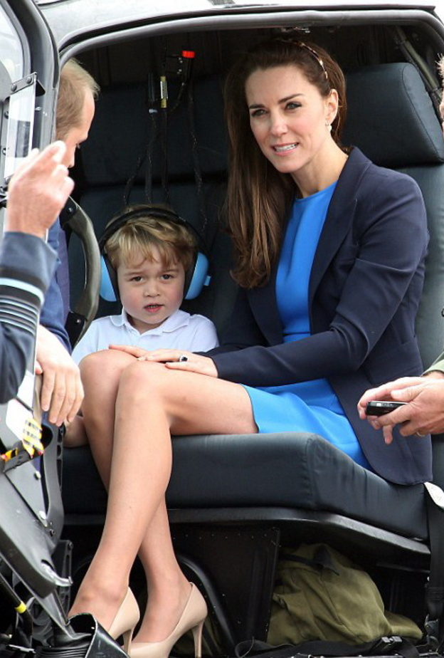 الامير جورج يفاجئ لجميع في عرض طيران عسكري