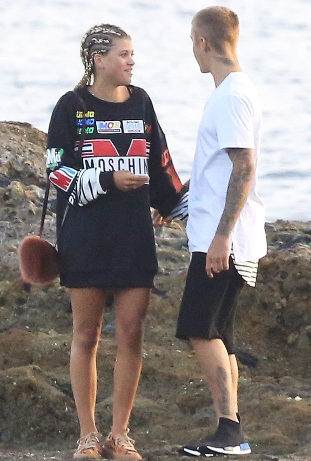 جاستن بيبر وصوفيا ريتشي