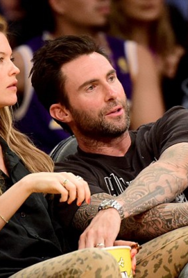 آدم لافين وزوجته