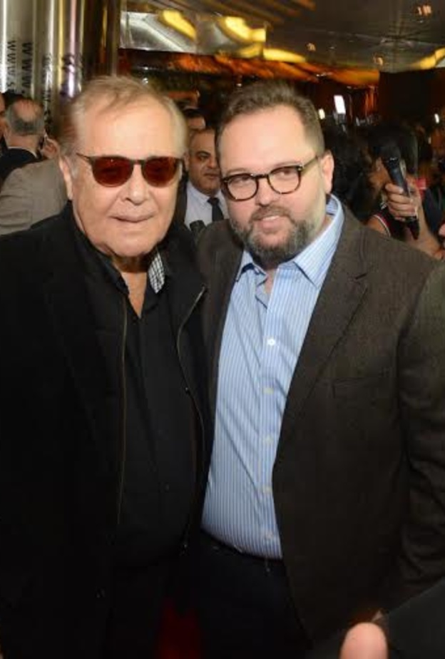 حضر لتهنئة ابنه محمد على بطولة الفيلم