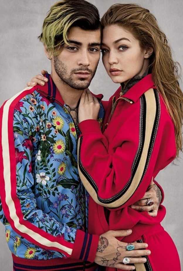 زين مالك وجيجي حديد