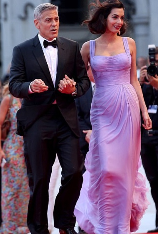 جورج كلوني وأمل كلوني