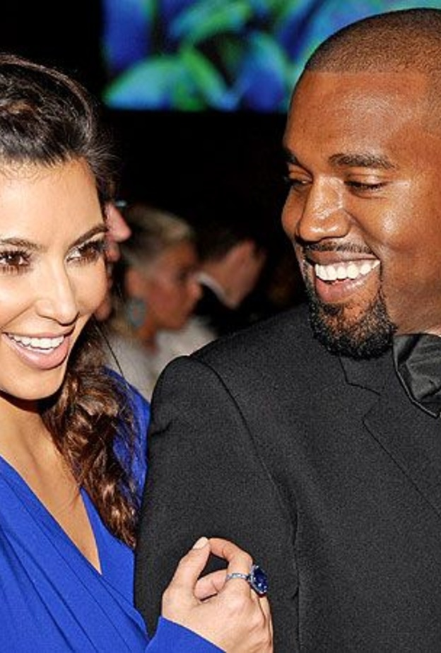 كيم كارداشيان وكاني ويست