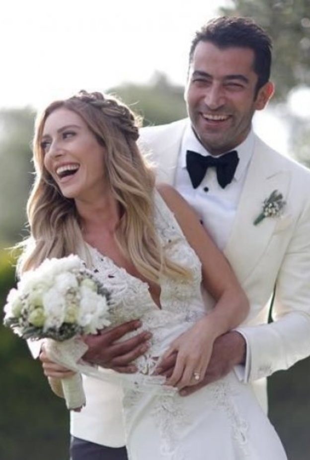 كينان اميرزالي اوغلو وزوجته