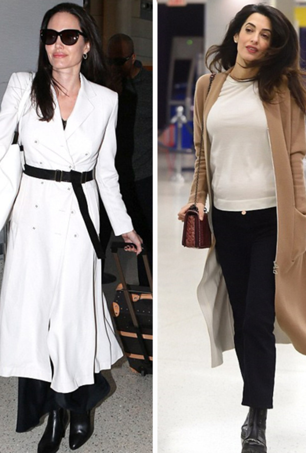 أمل كلوني ‏Amal Clooney‏ تختار فستان عصري باللون الأصفر المميز